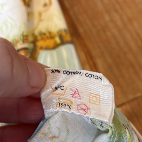 Vintage Critter Sitters pillow case, 1983, bears and monkeys - Picture 7 of 8